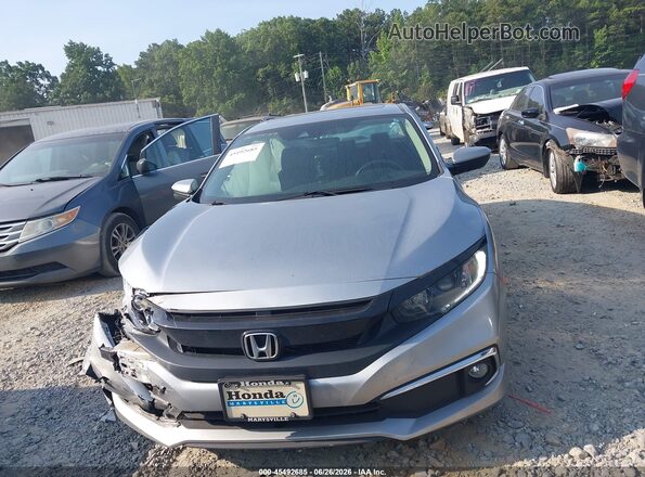 19XFC1F79LE008041 2020 HONDA CIVIC Серебряный Вид щитка приборов