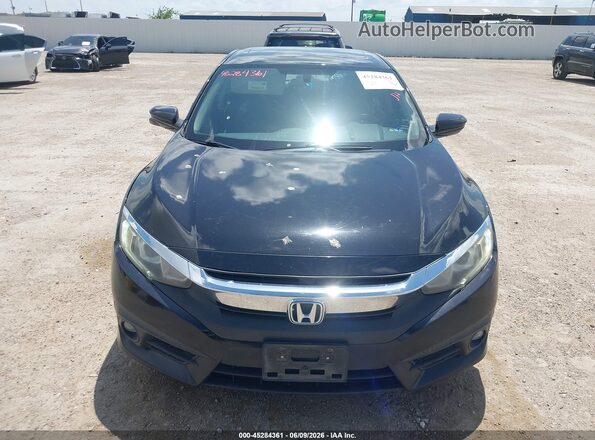 19XFC1F7XHE015314 2017 HONDA CIVIC Black Dashboard view