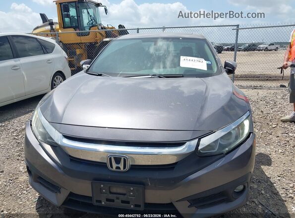 19XFC1F7XHE021873 2017 HONDA CIVIC Gray Instrument cluster view