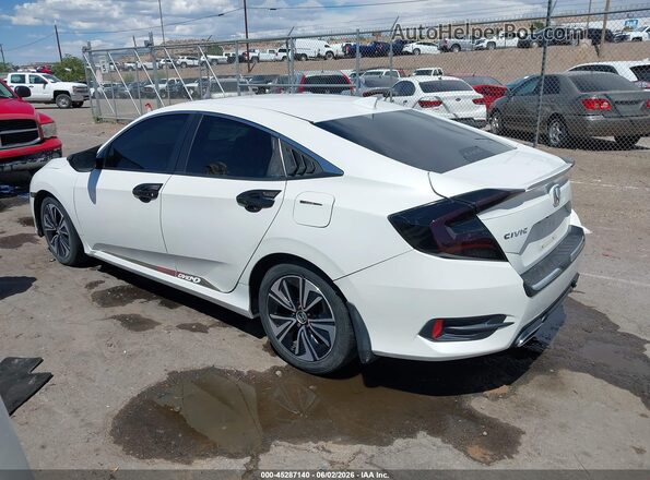 19XFC1F7XHE029939 2017 HONDA CIVIC White Trasero izquierdo