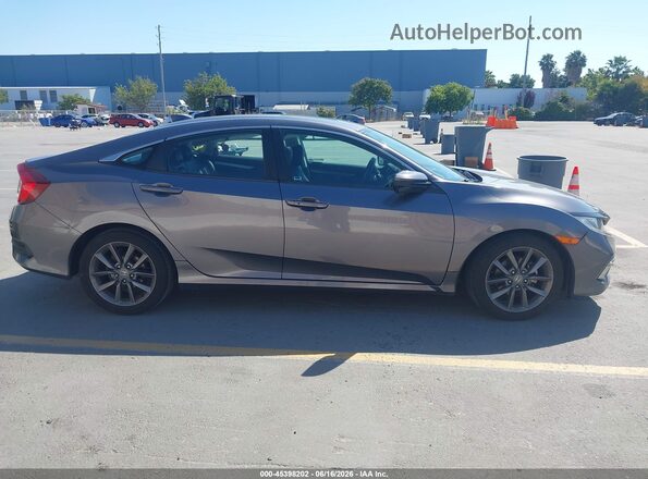 19XFC1F7XKE207470 2019 HONDA CIVIC Серый Панорамный вид салона 360°