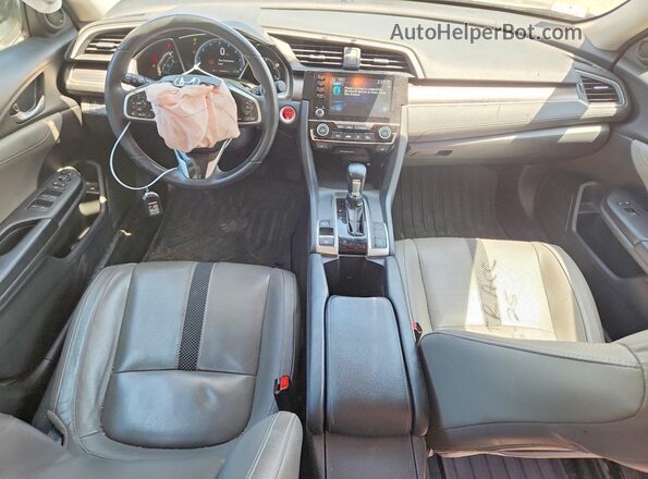 19XFC1F7XKE215858 2019 HONDA CIVIC Blue Widok deski rozdzielczej