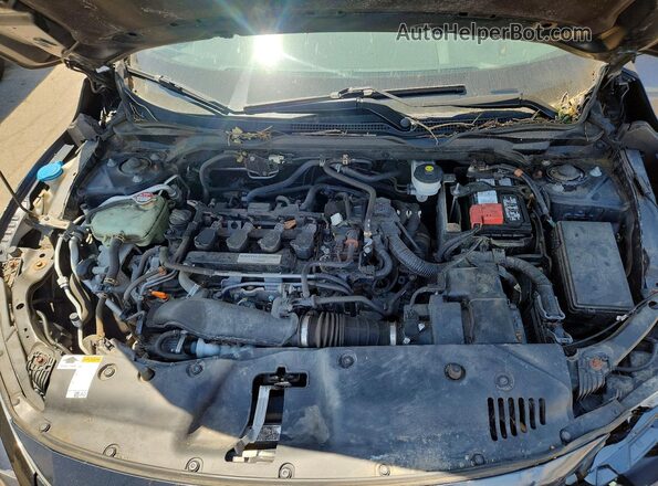 19XFC1F7XKE215858 2019 HONDA CIVIC Blue Widok wnętrza z tyłu