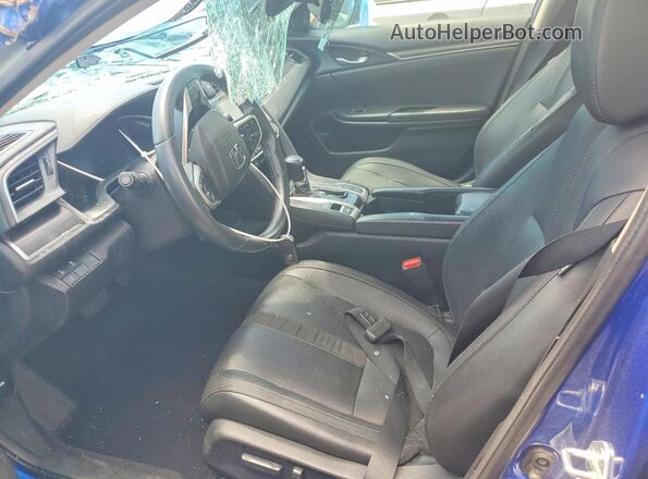 19XFC1F7XME201476 2021 HONDA CIVIC Blue Widok wnętrza z przodu