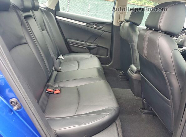 19XFC1F7XME201476 2021 HONDA CIVIC Blue Widok wnętrza z tyłu