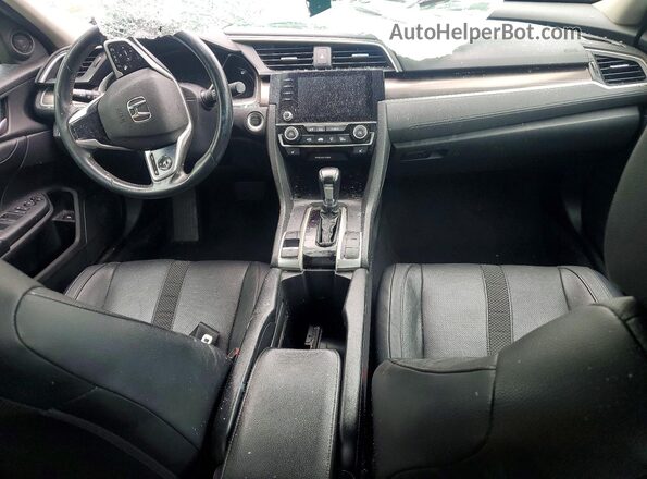19XFC1F7XME201476 2021 HONDA CIVIC Blue Widok deski rozdzielczej