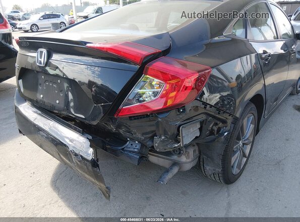 19XFC1F7XME208668 2021 HONDA CIVIC Black Դիմացի տեսք