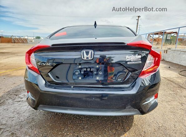 19XFC1F90GE037497 2016 HONDA CIVIC Black Rear view