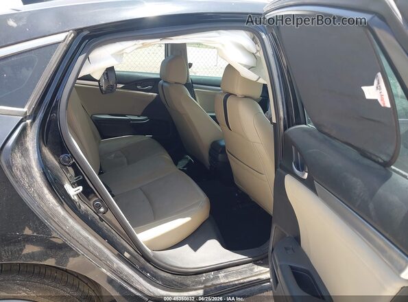 19XFC1F90HE027702 2017 HONDA CIVIC Black VIN კოდის სტიკერის ხედი