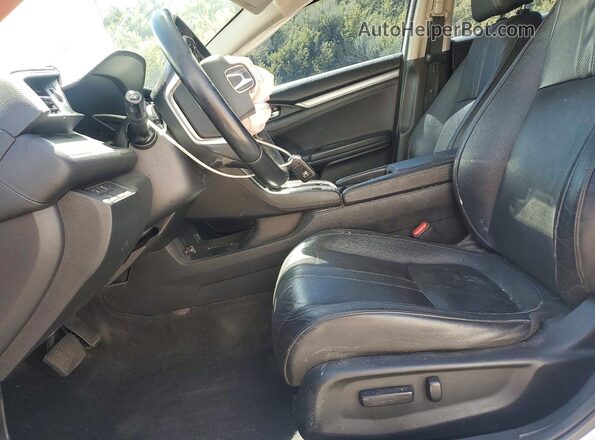 19XFC1F91GE037167 2016 HONDA CIVIC White Widok wnętrza z przodu