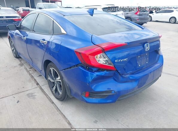 19XFC1F91HE029149 2017 HONDA CIVIC Blue Вид спереду