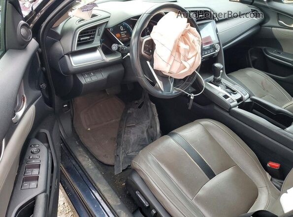 19XFC1F92GE007210 2016 HONDA CIVIC Blue Widok deski rozdzielczej