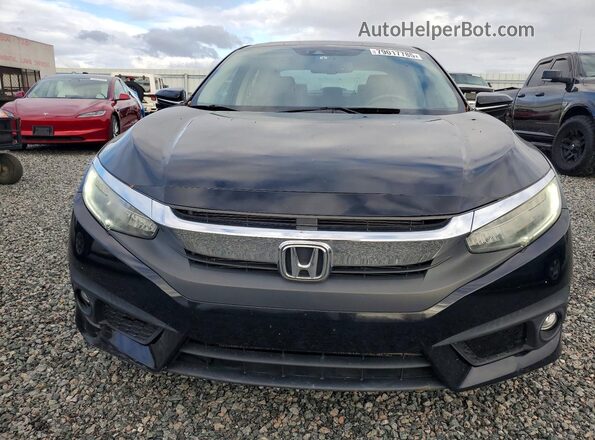 19XFC1F92GE020328 2016 HONDA CIVIC Black Вид спереду