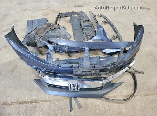 19XFC1F92GE223820 2016 HONDA CIVIC Blue Вид підкапотного простору