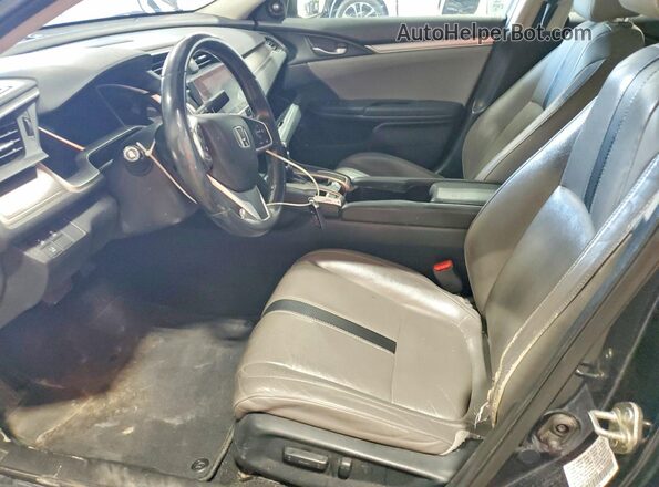 19XFC1F92GE223820 2016 HONDA CIVIC Blue Вид салону спереду