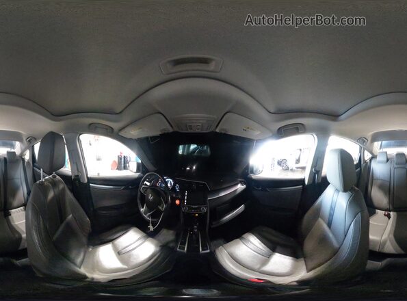 19XFC1F92GE223820 2016 HONDA CIVIC Blue Панорамний вид салону 360°