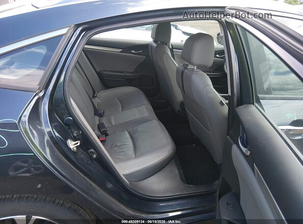 19XFC1F92HE002283 2017 HONDA CIVIC Blue Vista de la etiqueta del VIN