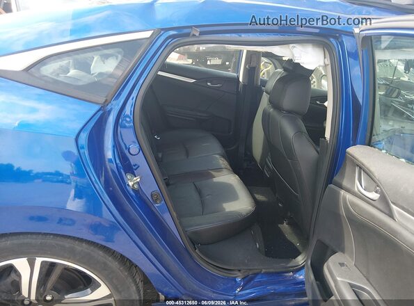 19XFC1F92HE002932 2017 HONDA CIVIC Blue Widok naklejki z numerem VIN