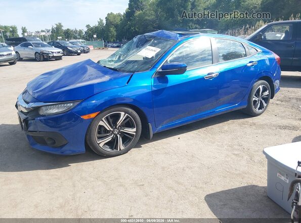 19XFC1F92HE002932 2017 HONDA CIVIC Blue Przód lewy