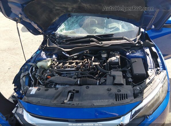 19XFC1F92HE002932 2017 HONDA CIVIC Blue Widok z tyłu