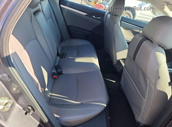 19XFC1F92KE202345 2019 HONDA CIVIC Charcoal Widok tylnych siedzeń