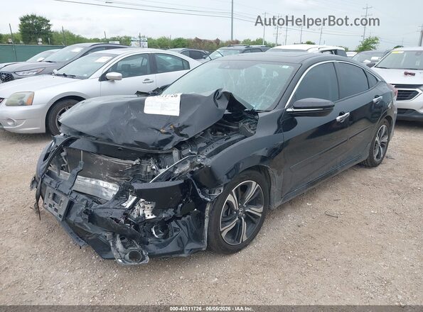 19XFC1F93JE000239 2018 HONDA CIVIC Black Front left