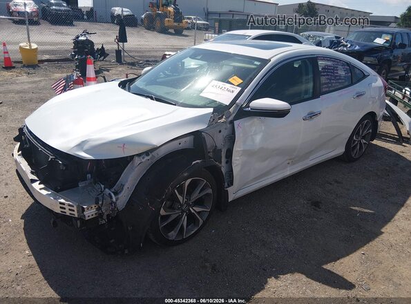 19XFC1F93KE000694 2019 HONDA CIVIC White Передня ліва чверть