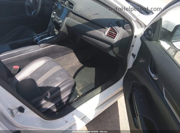 19XFC1F93KE000694 2019 HONDA CIVIC White Вид салону спереду