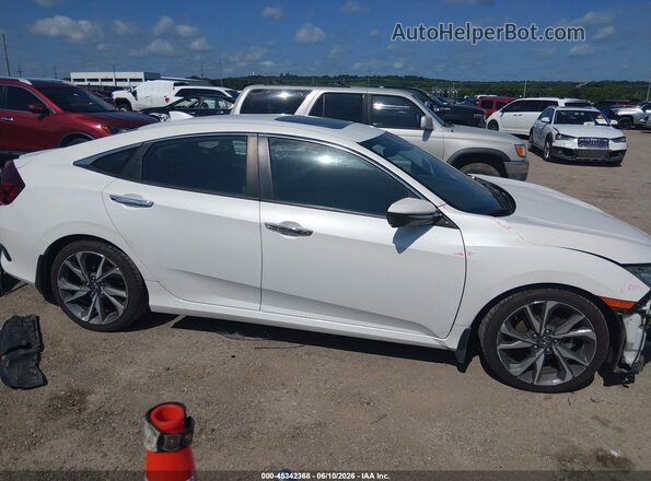 19XFC1F93KE000694 2019 HONDA CIVIC White Вид задньої частини салону