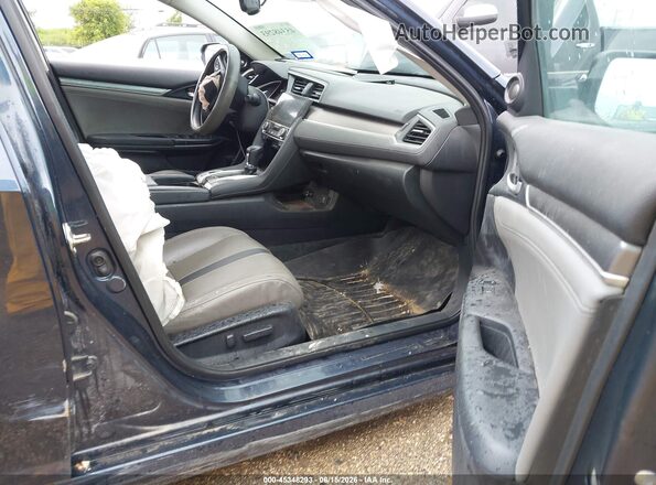 19XFC1F97GE034385 2016 HONDA CIVIC Blue Vista interior delantera