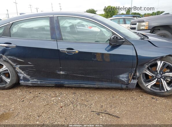 19XFC1F97GE034385 2016 HONDA CIVIC Blue Vista interior trasera
