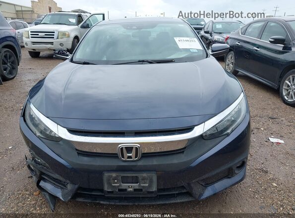 19XFC1F97GE034385 2016 HONDA CIVIC Blue Vista del cuadro de instrumentos