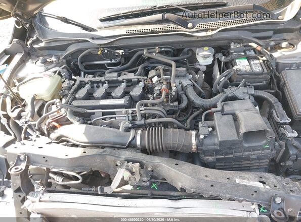 19XFC1F98GE017966 2016 HONDA CIVIC Gray Vista trasera