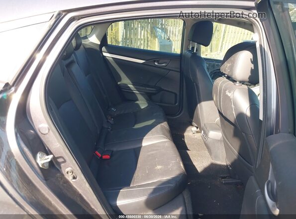 19XFC1F98GE017966 2016 HONDA CIVIC Gray Vista de la etiqueta del VIN