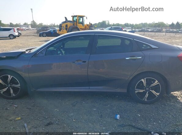 19XFC1F98GE017966 2016 HONDA CIVIC Gray Vista interior de 360 grados
