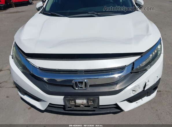 19XFC1F98GE213499 2016 HONDA CIVIC White Widok z przodu