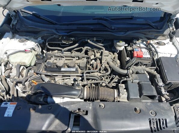 19XFC1F98GE213499 2016 HONDA CIVIC White Widok z tyłu