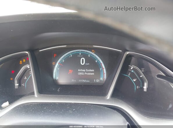 19XFC1F99HE004208 2017 HONDA CIVIC White Հետևի նստատեղերի տեսք