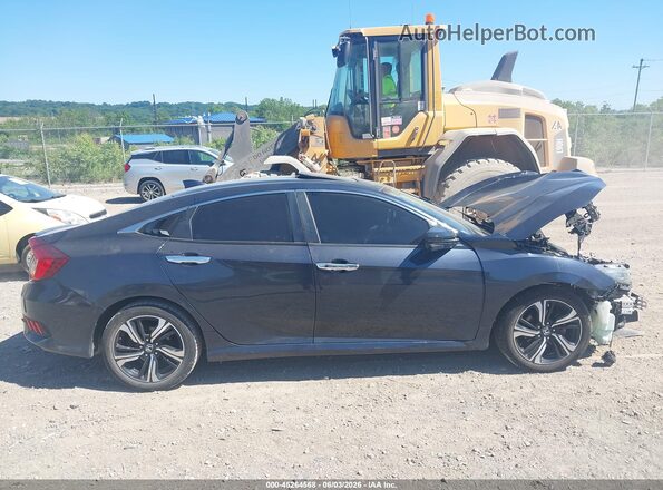 19XFC1F9XGE013305 2016 HONDA CIVIC Gray უკანა სალონის ხედი