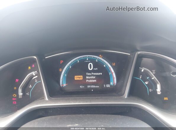 19XFC1F9XGE026118 2016 HONDA CIVIC Синий Вид задних сидений