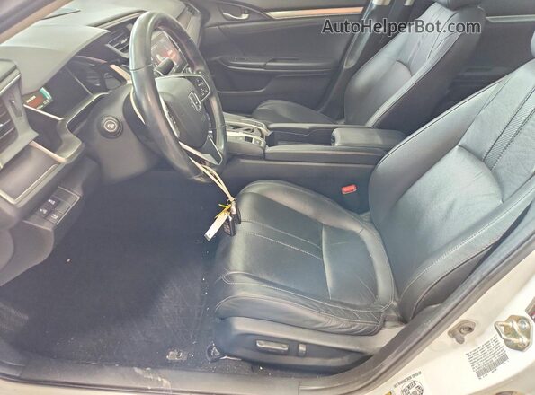 19XFC1F9XHE014049 2017 HONDA CIVIC White Սալոնի դիմացի տեսք