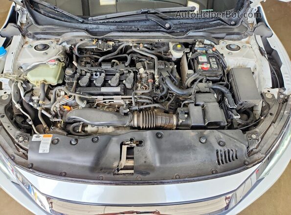 19XFC1F9XHE014049 2017 HONDA CIVIC White Սալոնի հետևի տեսք