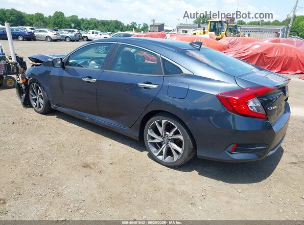 19XFC1F9XKE202352 2019 HONDA CIVIC Blue Trasero izquierdo
