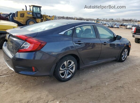 19XFC2E51JE015293 2018 HONDA CIVIC Gray უკანა მარჯვენა