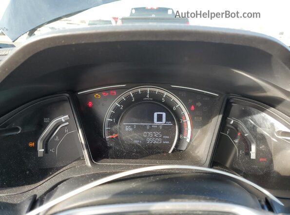 19XFC2E51JE015293 2018 HONDA CIVIC Gray ხელსაწყოთა პანელის ხედი