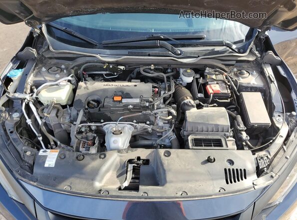 19XFC2E51JE015293 2018 HONDA CIVIC Gray უკანა სალონის ხედი