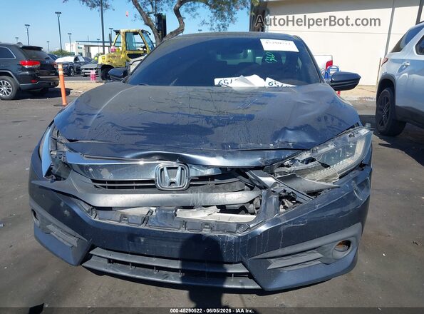19XFC2E54GE009657 2016 HONDA CIVIC Gray Вид спереду
