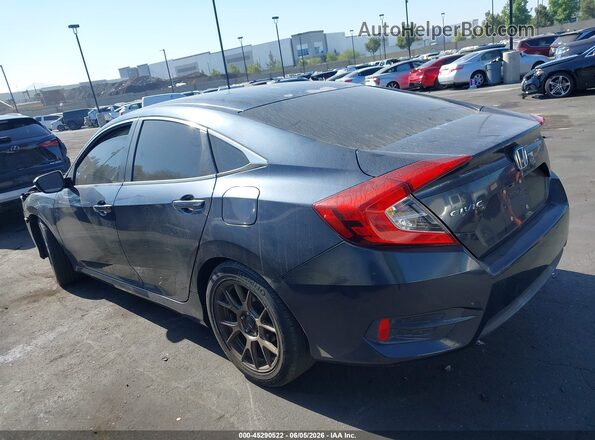 19XFC2E54GE009657 2016 HONDA CIVIC Gray Панорамний вид салону 360°