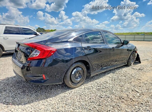 19XFC2E54HE013886 2017 HONDA CIVIC Black უკანა მარჯვენა