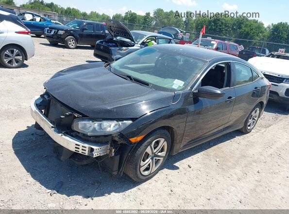 19XFC2E55GE023471 2016 HONDA CIVIC Black Передня ліва чверть